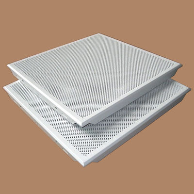 satın al Perforasyonlu Alüminyum Tavan Panelleri Tavan Dekorasyonu için 300x300mm Plakeler online manufacture