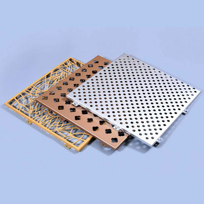 satın al Kalıcı Alüminyum Perde Duvar Panelleri Metal Renkli PVDF / Toz Kaplama online manufacture
