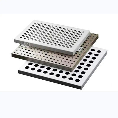 satın al Bina Alüminyum Duvar Kaplama Paneli Perforated Exterior Wall Siding Panels online manufacture