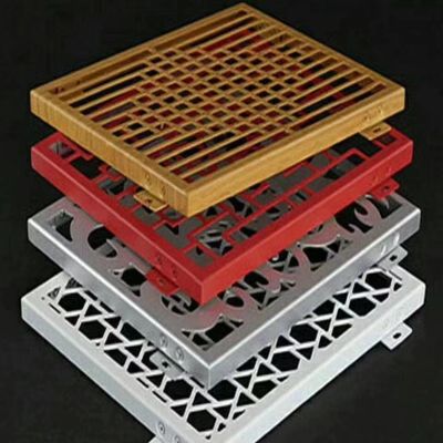 satın al Duvar / Tavan Dekorasyonu Delikli Perforasyonlu Alüminyum Yapraklar online manufacture