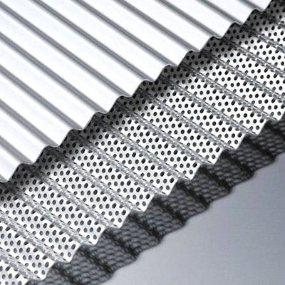 satın al İyi düzlük Alüminyum dalgalanmış panel hafif yüksek dayanıklılık online manufacture