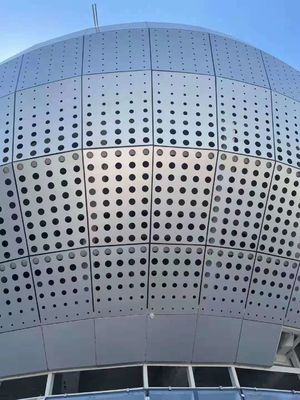 satın al A1100 A3003 A5052 Özel Alüminyum Panel Dekoratif Alüminyum Perforasyon Panelleri online manufacture
