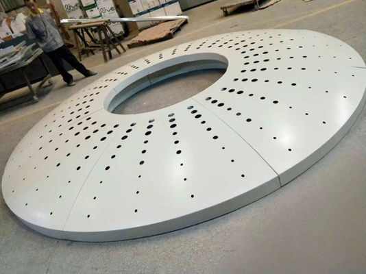 satın al PVDF Kaplama ACP ACM Yaprak 3mm 4mm Fasad Duvar Kaplama Alüminyum Kompozit Panel 3mm online manufacture