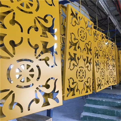 satın al metal alüminyum delikli dekoratif dış duvar kaplama panelleri online manufacture