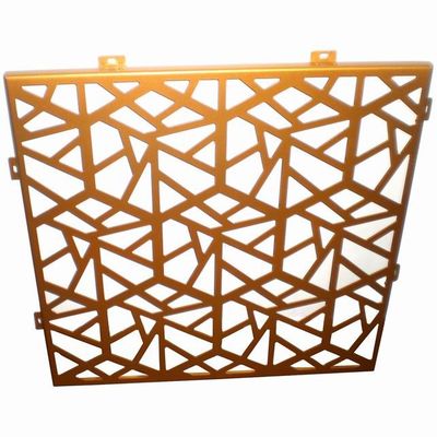 satın al Dayanıklı Altın Kaliteli Perforasyonlu Alüminyum Panel online manufacture