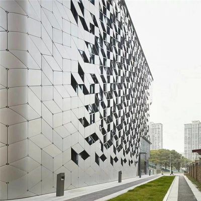 satın al Yeni Tasarım Ahşap Görünüm Alüminyum Duvar Paneli online manufacture
