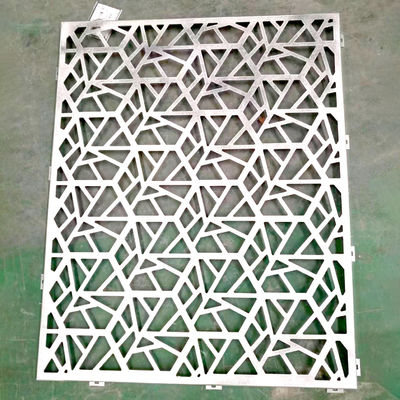 satın al Yapı Dekorasyonu için Özel Tasarımlı Perforasyonlu Alüminyum Yaprak 2-3 mm Duvar Kaplama Paneli online manufacture