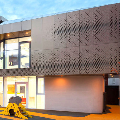 satın al 1.5mm 4.5mm Perforated Metal Alüminyum Yapraklar Ekran Duvar Kaplama ve Dekorasyon için online manufacture