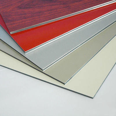 3mm - 6mm Alüminyum Kompozit Panel ACP Bina Duvar Kaplama / Dekorasyon için