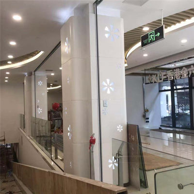 Metal Cephe duvar kaplama alüminyum dalgalanmış paneller alüminyum iç dış duvar panelleri CNC alüminyum duvar kaplama c